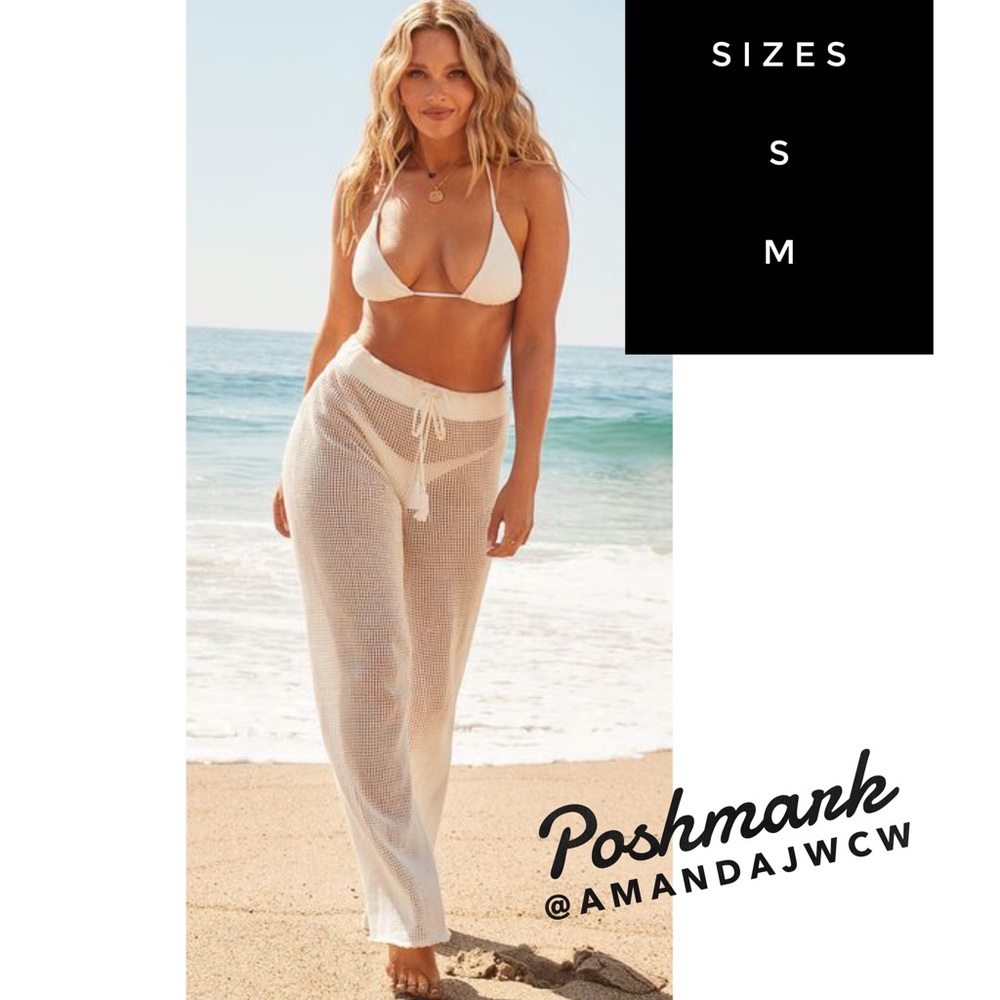 NET Camille Kostek Crochet Beach Pant - Brand New with Tags